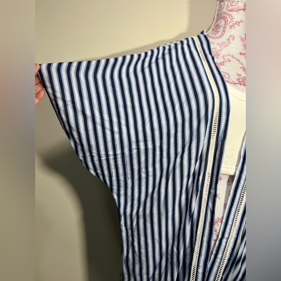 PLUSH Revolve Striped Print Open Kimono Robe Cardigan and Crop Top Small NEW - Picture 2 of 7